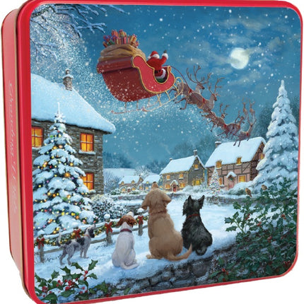 Grandma Wild's Embossed Dogs on Santa Watch 6 x 160g