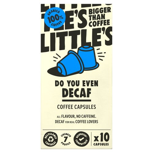 Little's Do You Even Decaf Nespresso Compatible Capsules 10x5.2g
