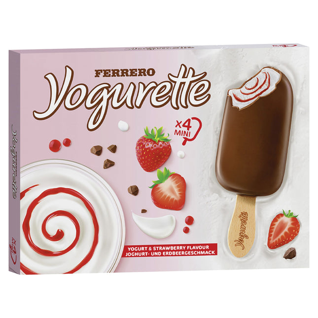 Yogurette Ice Cream Stick 4 x 50ml