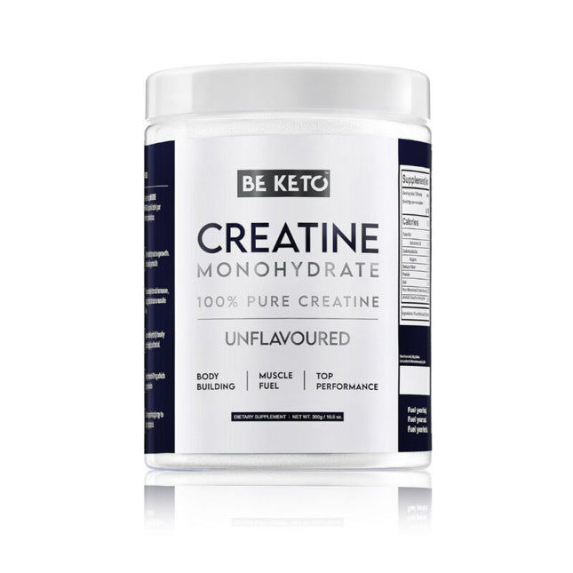 BeKeto Creatine Monohydrate Unflavored 300g