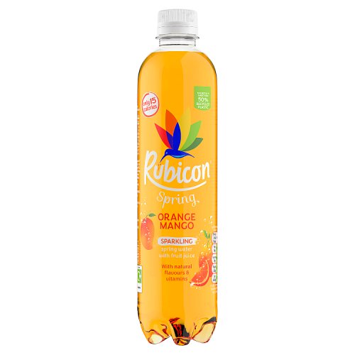 Rubicon Spring Spk Orange Mango 500ml