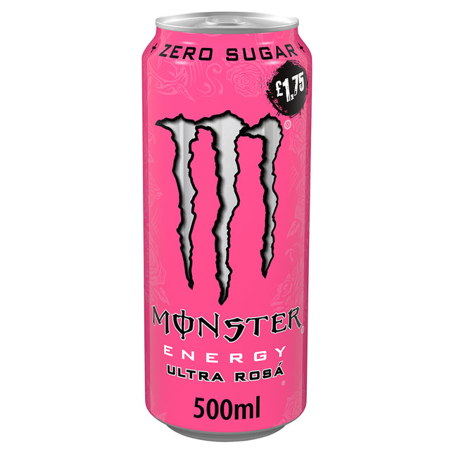 Monster Energy Drink Ultra Rosa PMP £1.75 500ml