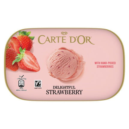 Carte Dor Strawberry Ice Cream 900ml