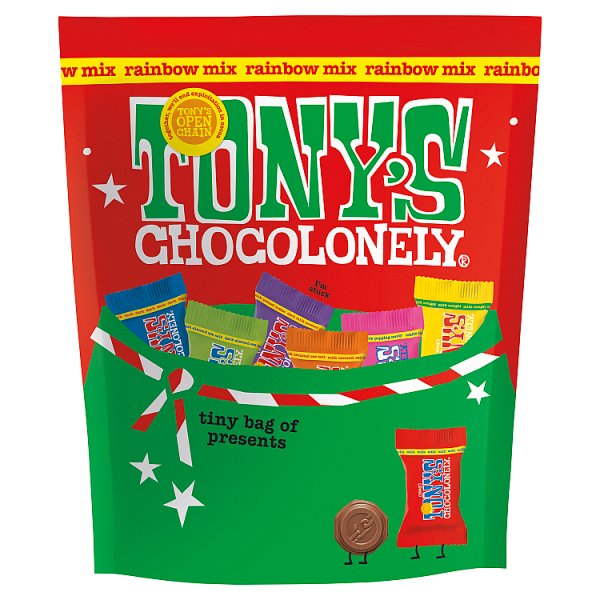 Tony's Chocolonely - Christmas Pouch Tiny Tonys 126g
