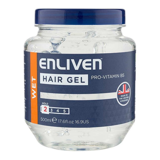 Enliven Hair Gel 250ml Wet Look (Clear)