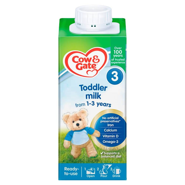 Cow & Gate Growing Up RTF Milk Liquid STAGE 3 (1-2yrs)