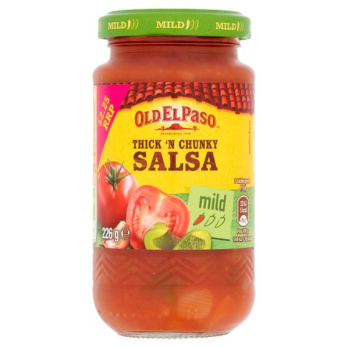 Old El Paso Salsa Mild 4X226G £2.25 Pmp