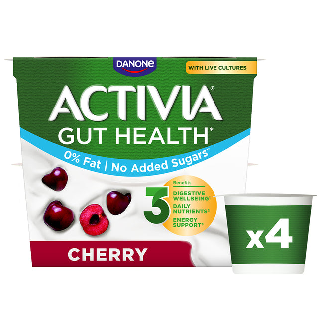 Danone Activia Cherry 0% 4Pk 4X115G