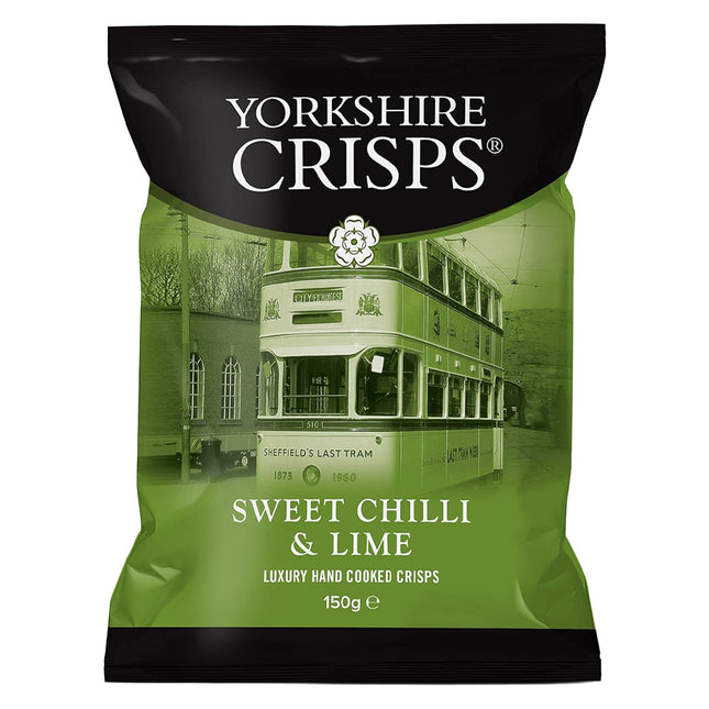 Yorkshire Crisps Sweet Chilli & Lime 150g