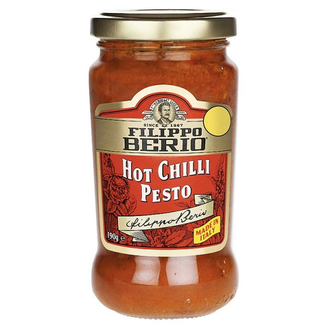 Filippo Berio Hot Chilli Pesto Pm£2.99 190G