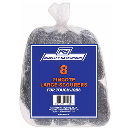 Zincote Large Scourers 8s