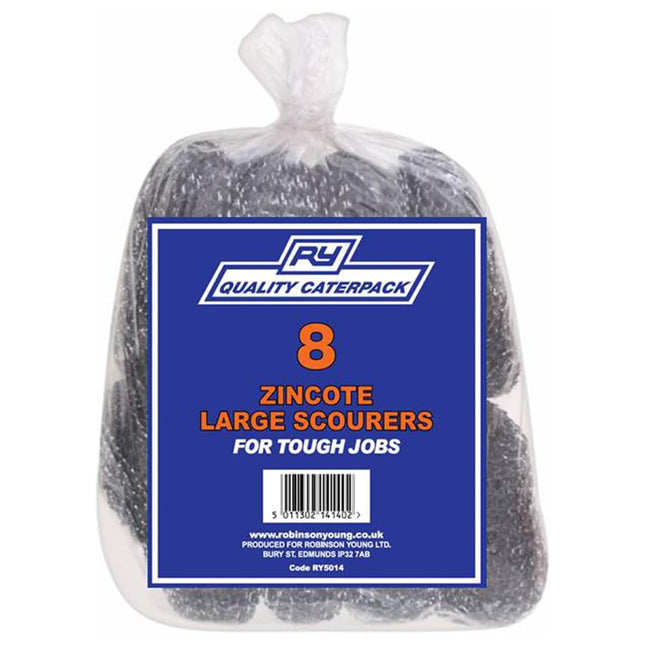 Zincote Large Scourers 8s