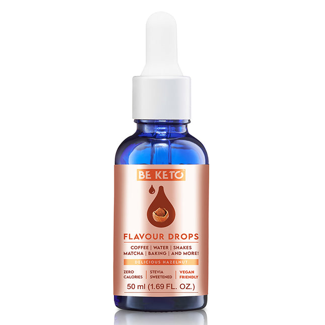 BeKeto Flavour Drops Hazelnut 50ml