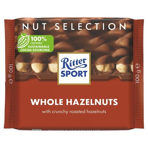 Ritter Sport Milk Whole Hazelnut 100g