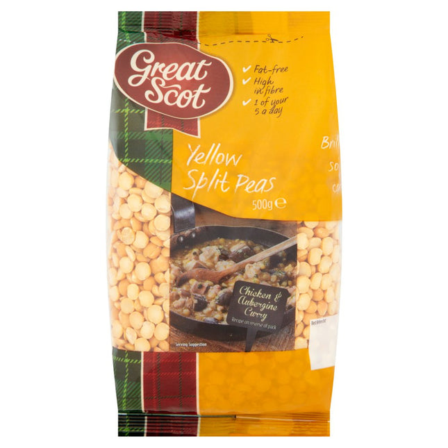Gt Scot Yellow Split Peas 500G