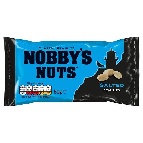 Nobby's Nuts Classic Salted Peanuts 50g
