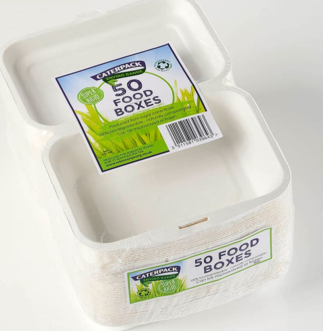 Caterpack Enviro Cpartment Boxes 50s