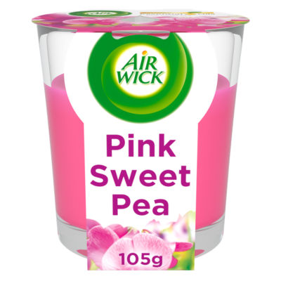 Airwick Candle 105gm Pink Sweet Pea