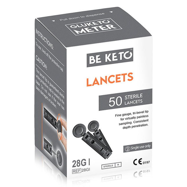 BeKeto Lancets for Gluketometer 50's