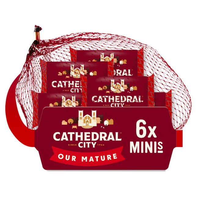 Cathedral City Mini Mature Cheddar 6X20G