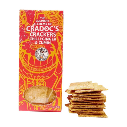 Cradocs Gluten-free Chilli, Ginger and Cumin Cracker 80g