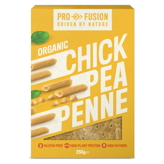 Profusion Chick Pea Penne Grain Free Gluten Free Organic 250g