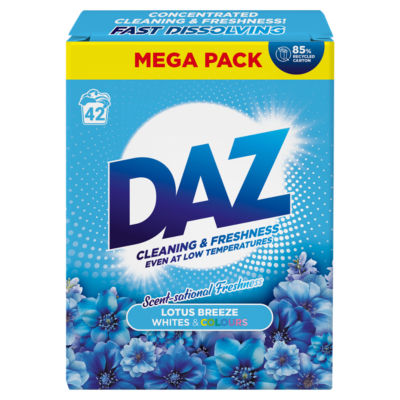 Daz Laundry Powder 42 Wash Lotus Breeze