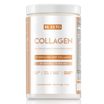 BeKeto Hydrolysed Beef Collagen 500g