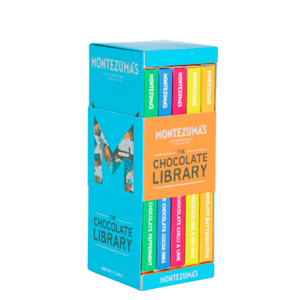 Montezumas Library Collection of (5x90g Bars) 450g