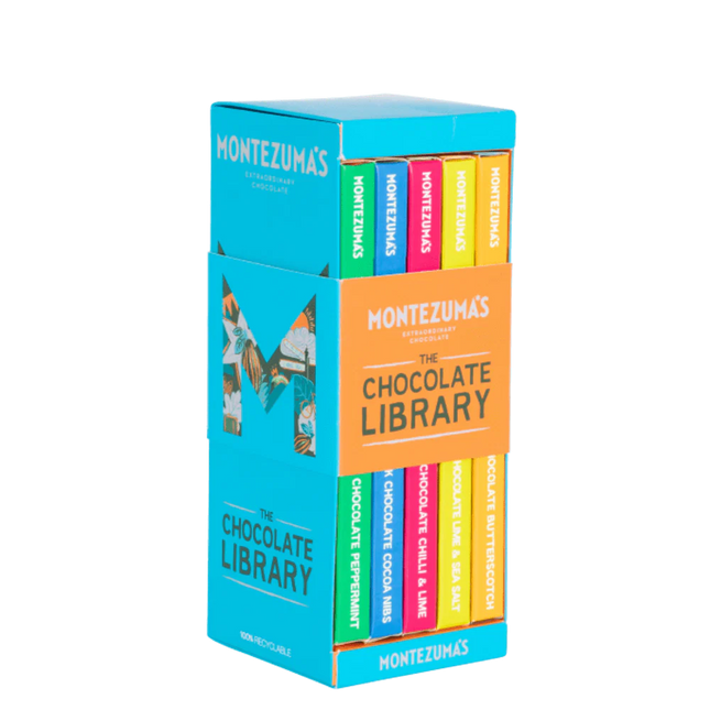 Montezumas Library Collection of (5x90g Bars) 450g