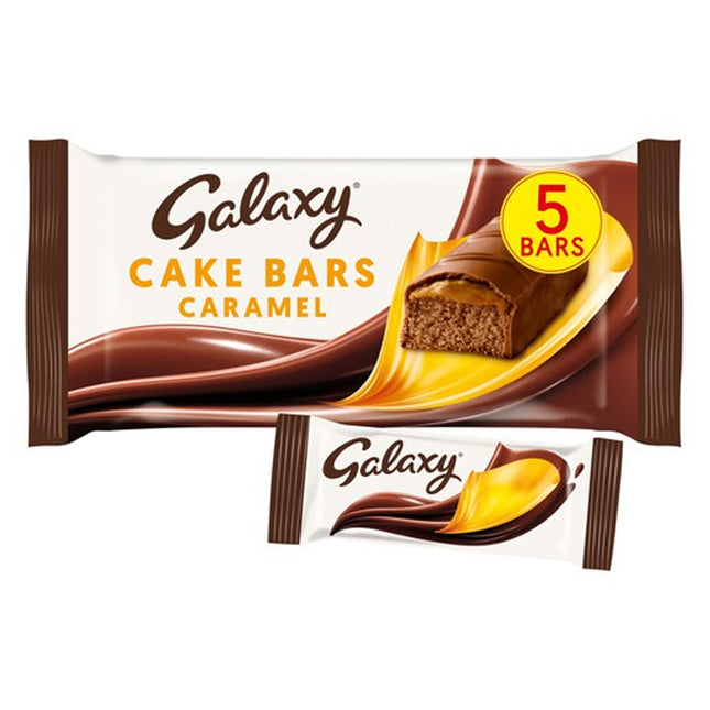 Mars Galaxy Caramel Cake Bar 5 Pack 129.6g