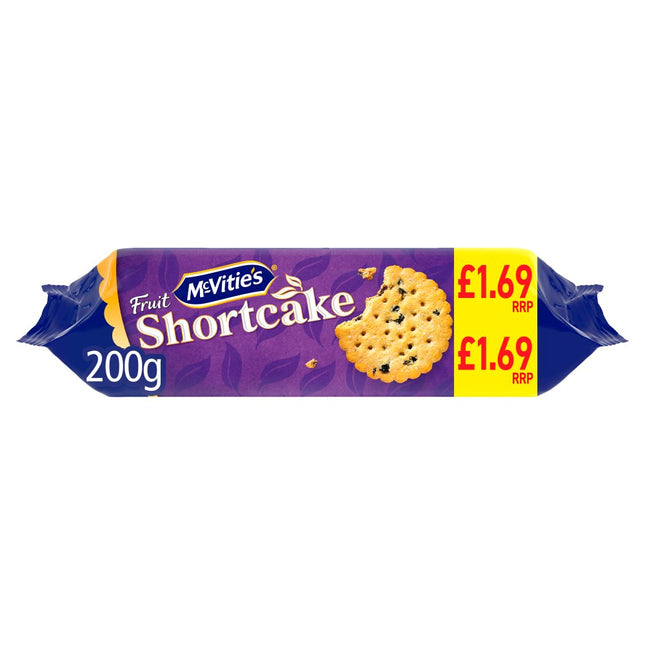 McVitie's Fruit Shortcake Biscuits PMP £1.69 200g