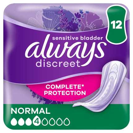 Always Discreet Pads Normal 12ct
