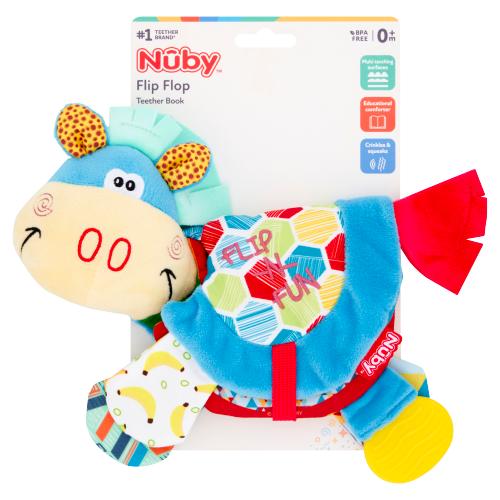 Nuby Flip Flop Teether Book