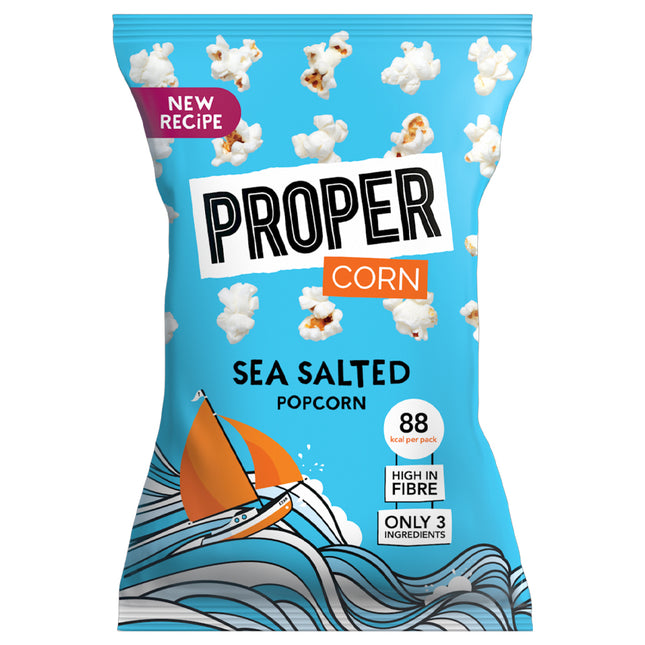 Proper Lightly Sea Salted Popcorn, 24 x 20g