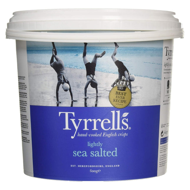 Tyrrells Lightly Sea Salted Sharing Crisps 600g