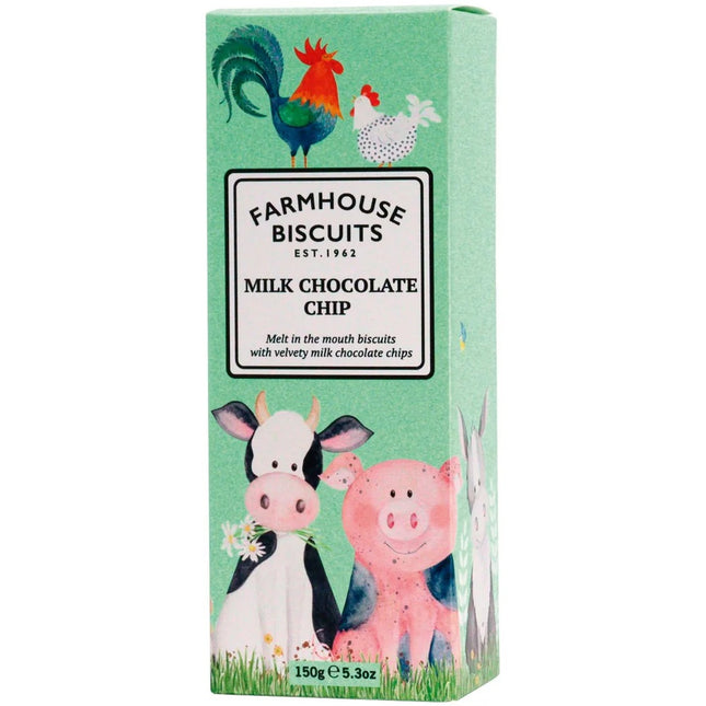 Farmhouse Biscuits Farmyard Milk Chocolate Chip Carton  150g