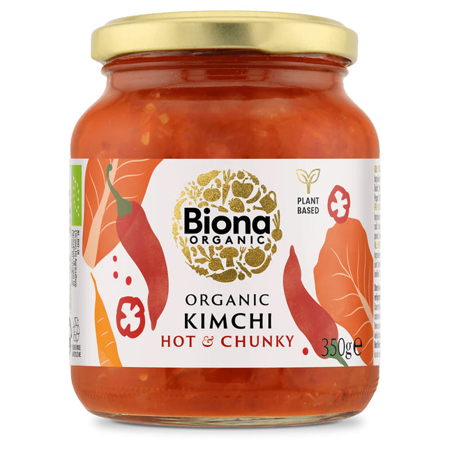 Biona Kimchi Hot & Chunky Organic 350g