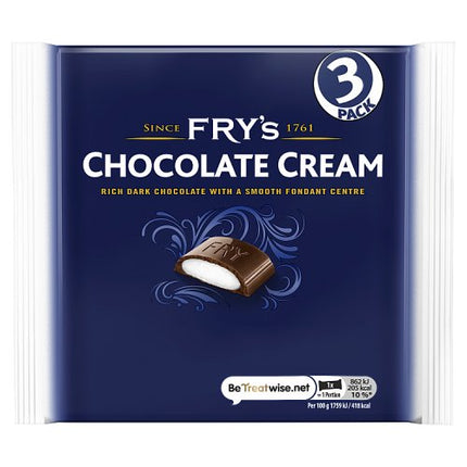 Fry's Chocolate Cream 147g 3 Pack