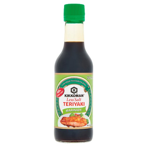 Kikkoman Less Salt Teriyaki Marinade 250ml