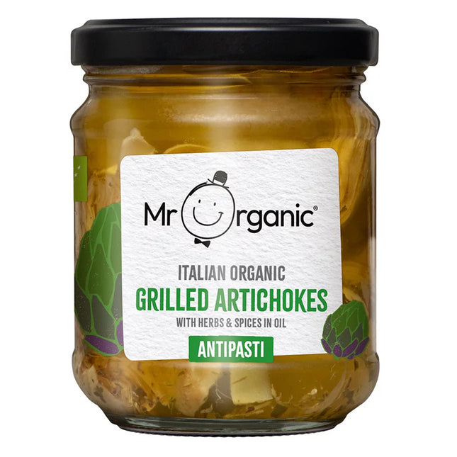 Mr Organic Sliced Artichoke Antipasti 190g