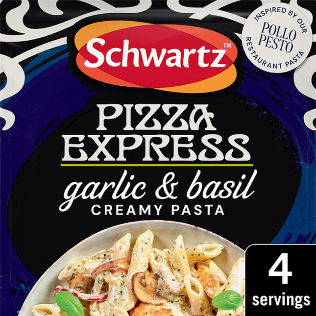 Shwartz Schwartz Pizza Express Garlic & Basil Creamy Pasta 35G