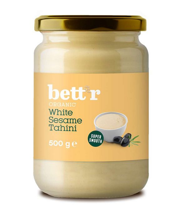 Bett'r Organic White Sesame Tahini Butter 500g