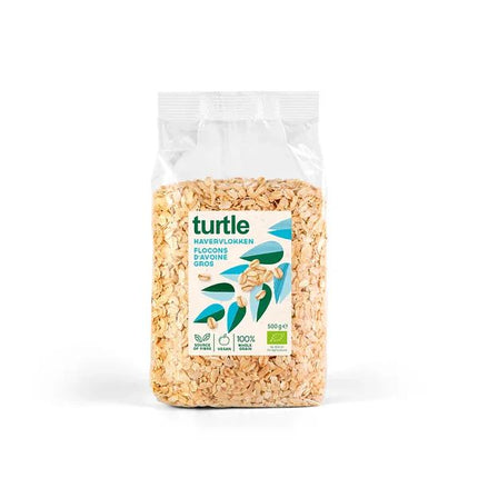 Turtle Organic Rolled Oats Jumbo 500g