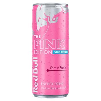 Red Bull Sugar Free Pink 250ml