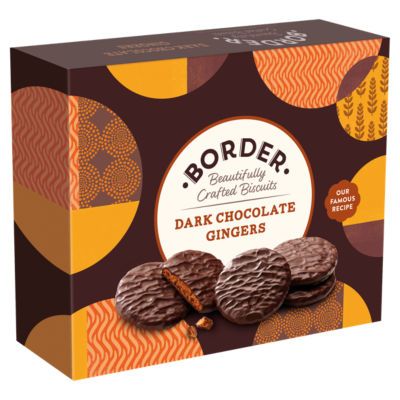 Border Dark Choc Gingers Gift Box 6x255g