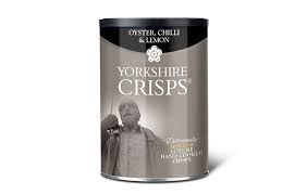Yorkshire Crisps Gourmet Oyster, Chilli & Lemon Drum 95g