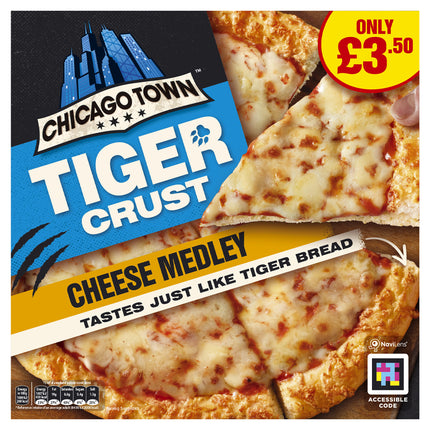 Chicago Town Tiger Crust Cheese PMP £3.50 305G