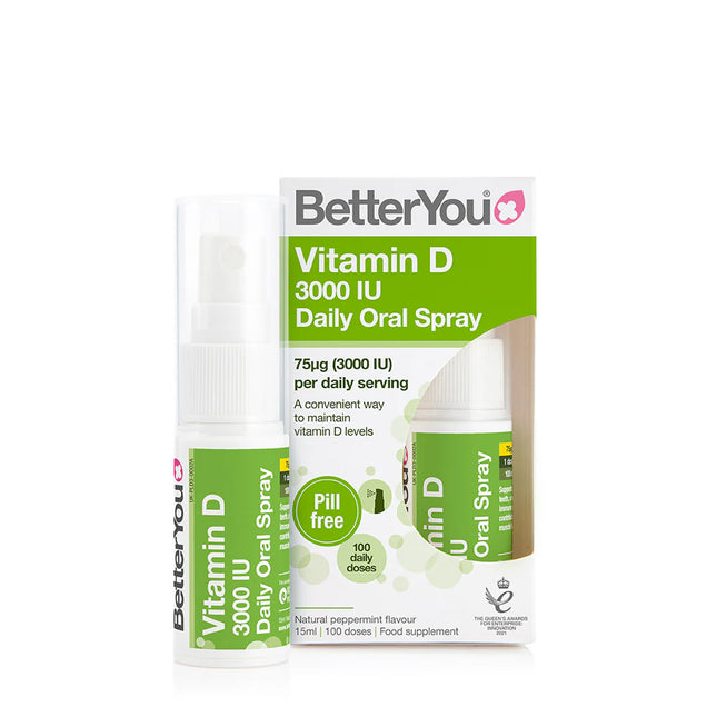 Better You Dlux3000 Vitamin D Oral Spray 15ml