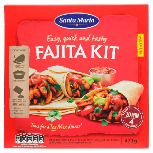 Santa Maria Fajita Dinner Kit 473g